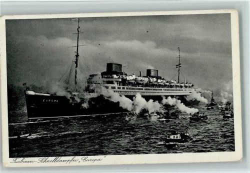 Turbinen-Schnelldampfer Europa
