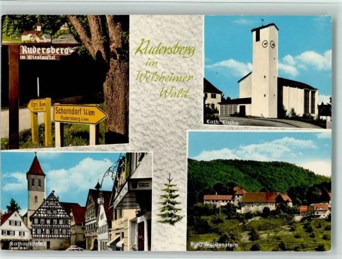 Rudersberg Burg Waldenstein