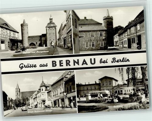 16321 O1280 Bernau b Berlin - Bahnhof Hungerturm Ernst Thälmann Strasse