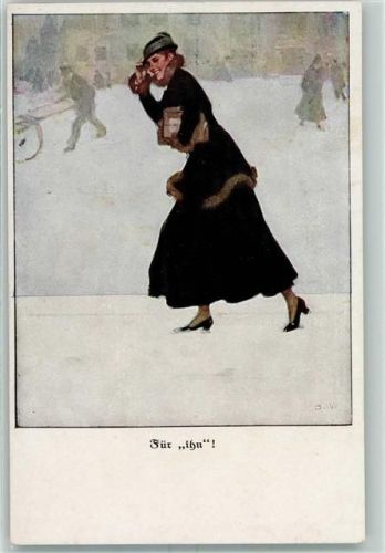 Verlag der Lustigen Blätter Serie VII Nr. 7 Liebesgaben AK
