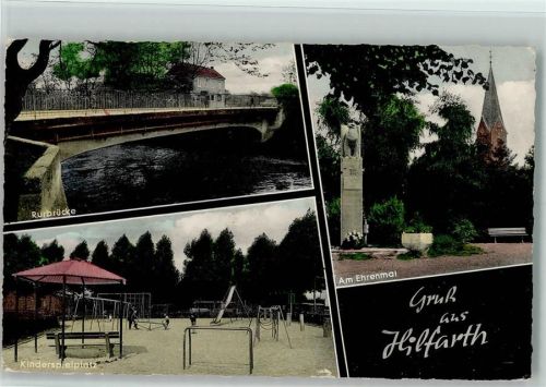 Hilfarth Rurbrücke Kinderspielplatz Am Ehrenmal