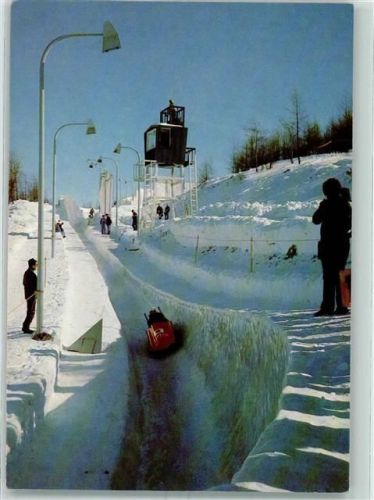 Sapporo Bobbahn - Spendenkarte Jugendherberge Nr. 8 AK