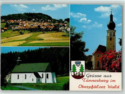 92723 W8481 Tännesberg - Kirchen Teilansicht