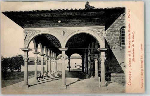 52100 Arezzo - Chiesa di S. Maria delle Grazie II Portico Benedetto da Maiano