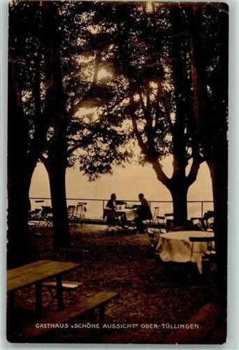 Tüllingen Gasthaus Schöne Aussicht Ober-Tüllingen Terrasse Bäume