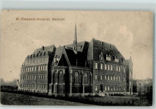 Beckum St. Elisabeth-Hospital Stempel Vereinslazarett