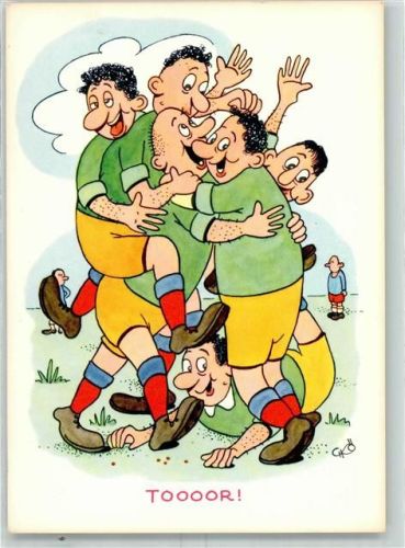 Zoecke Humor Fußball Toooor AK