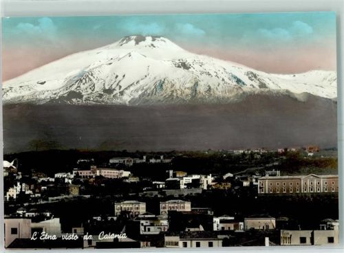 Catania Blick auf den Ätna