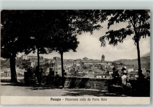 Perugia Panorama visto da Porta Sole
