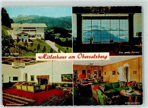Berchtesgaden Hitlerhaus Berghof Konferenzzimmer Arbeitszimmer