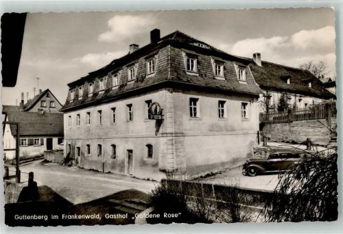 Stadtsteinach Gasthaus Goldene Sonne Oldtimer