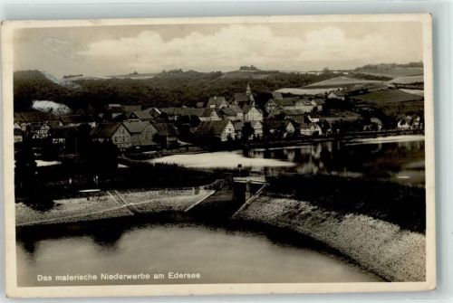 Nieder-Werbe Edersee Staumauer