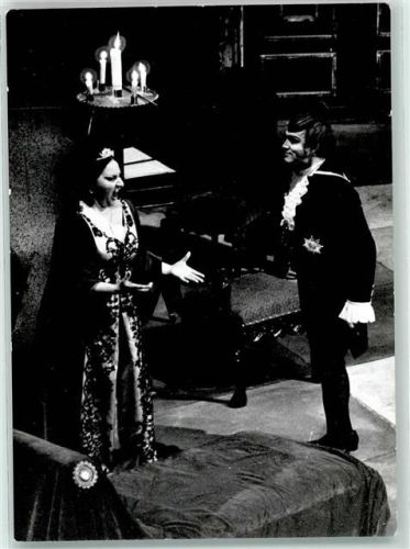Landestheater Linz Conrad Immel in Tosca Autogramm