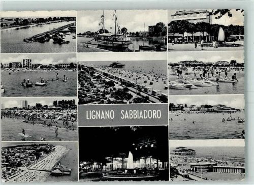 Lignano Sabbiadoro Tretboot Schiff