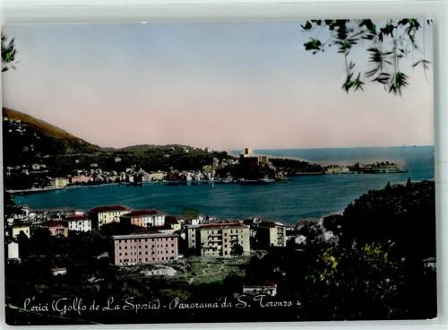 Lerici Golfo de La Spezia Panorama da S. Terenzo