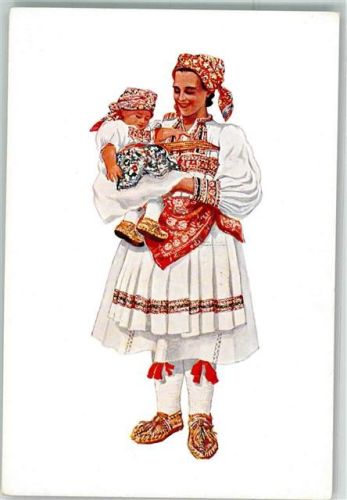Zagreb Tracht Sestine sign. Vladimir Kirin