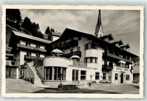 6450 Sölden Foto AK Hotel Tyrol