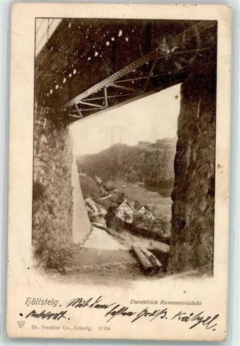 Breitnau 1904 Höllsteig mit Ravennaviadukt