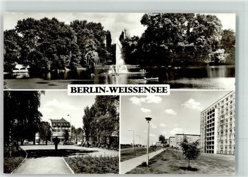 Weißensee Parkanlage Sozialistischer Wohnungsbau