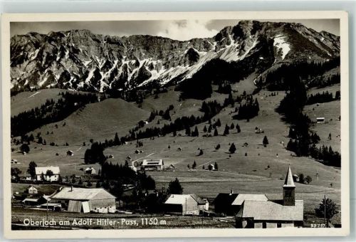 Oberjoch WK II Adolf-Hitler-Pass