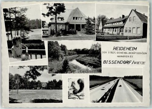 30900 W3002 Bissendorf , Han - Heideheim-Gewerbl. Berufsschulen Eichhörnchen Autobahn