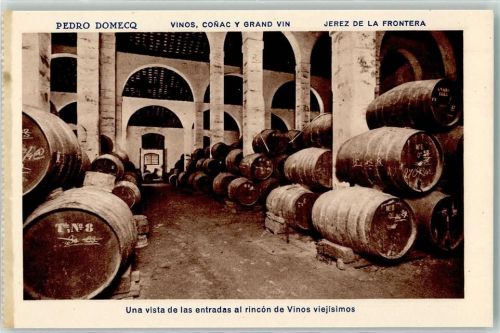 El Puerto de Santa Maria Pedro Domecq Lager für Weinfässer Jerez de la Frontera