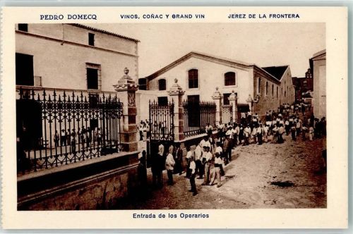 El Puerto de Santa Maria Pedro Domecq Entrada de loa Operarios Jerez de la Frontera