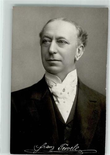 Theaterdirektor Franz Tewele Theaterschauspieler