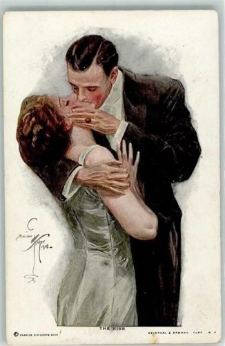 1908 Verlag Reinthal & Newman Nr. 108 Küsse Liebespaar