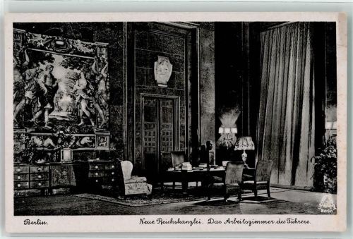 Berlin Mitte Arbeitszimmer des Führers in der neuen Reichskanzlei Verlag Georg Klemm
