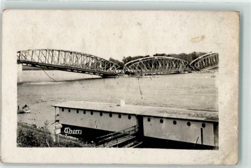 Thorn Torun Gebrauchsspuren Zerstörte Brücke