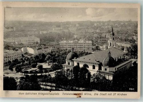 Wilna 1917 Feldpost WK I