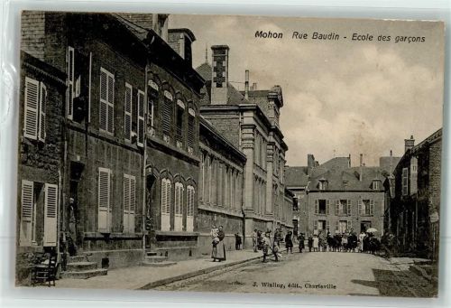 Mohon 1915 Rue Baudin Jungenschule