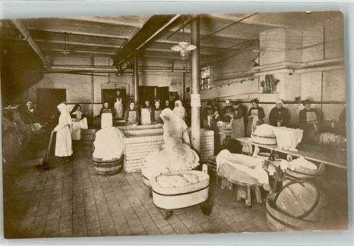 1918 Beruf Nonnen Wäscherei Frauen bei der Arbeit Klosterschule?