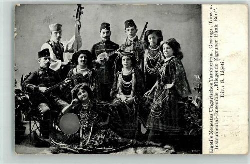 1919 Ligetis Ungarisches Tamburitza Musikgruppe