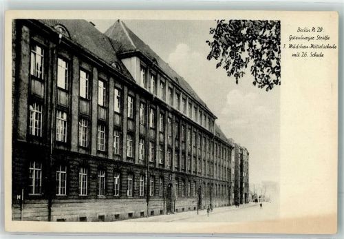 Wedding 1.Mädchen-Mittelschule Gotenburger Straße