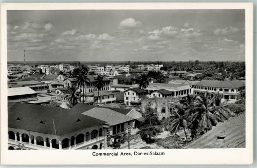 Daressalam 1950 - 1955 Commercial Area,
