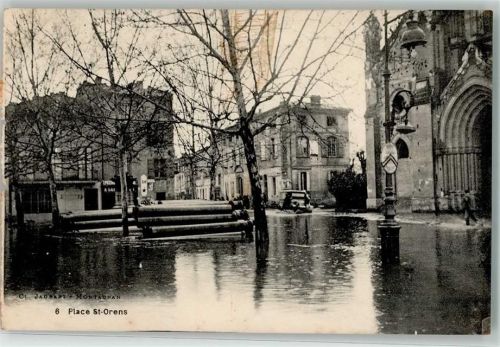 32120 Saint-Orens Foto AK Hochwasser Place