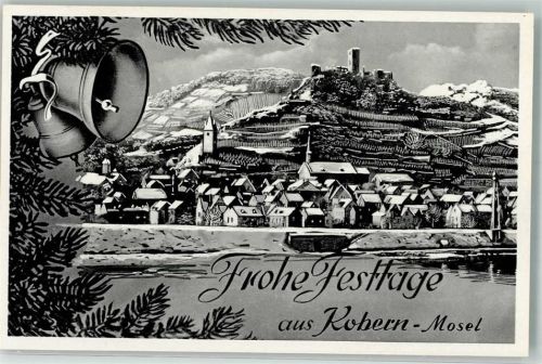 Kobern Frohe Festtage Winter