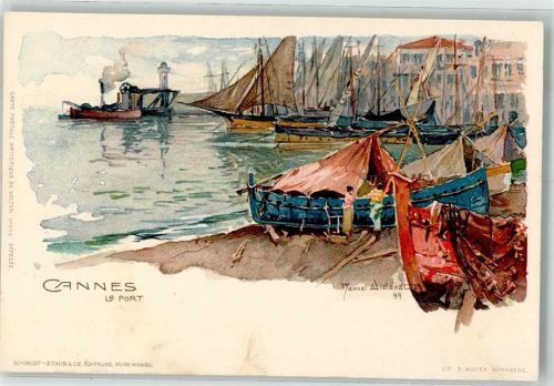 Cannes sign. Wielandt, M. Hafen