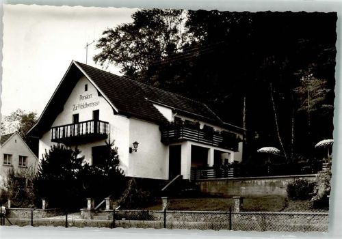 Waldhölzbach Pension Waldterrasse Ort handschriftlich