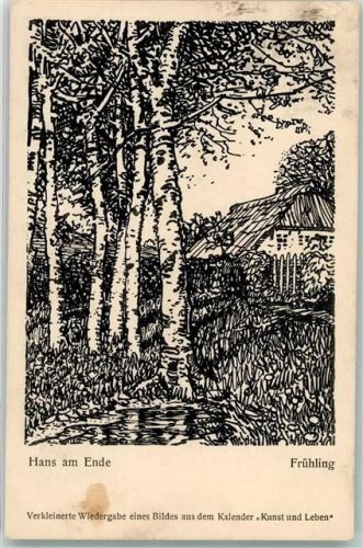 Hans am Ende : Frühling Jahreszeit