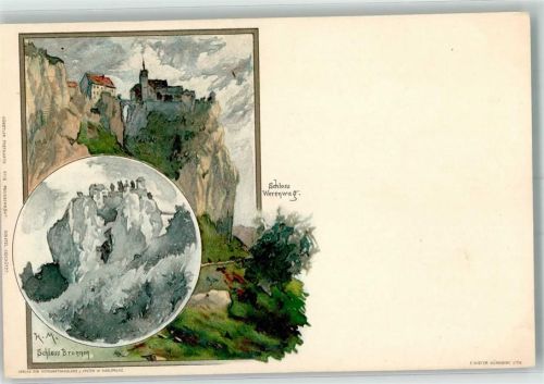 Fridingen sign. Mutter, K. Schloss Bronnen Werenwag