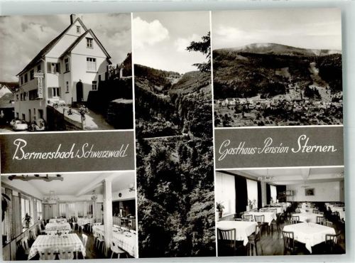 76596 W7564 Bermersbach , Murgtal - Gasthaus Pension Sternen Gästehaus Elise