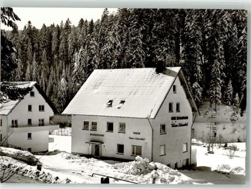 Hundsbach Winter Cafe Pension Feiner Schnabel