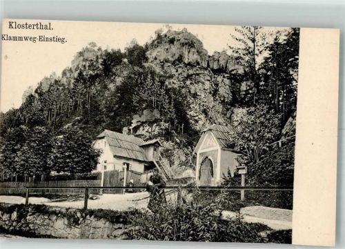 Klostertal Klammweg Einstieg