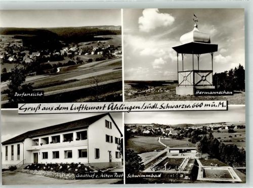 Ühlingen Schwimmbad Hermannschau Pension Gasthaus zur Alten Post