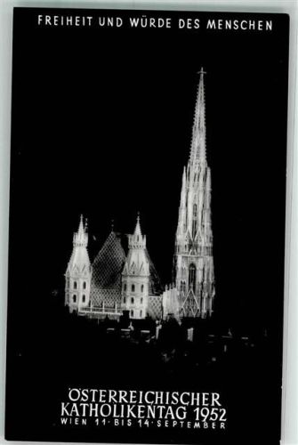 Wien 1952 Kirche Katholikentag 1952