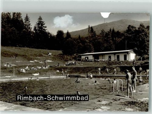 Rimbach Schwimmbad Ort handschriftlich