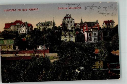 Königsmühle 1918 Südl. Villenpartie